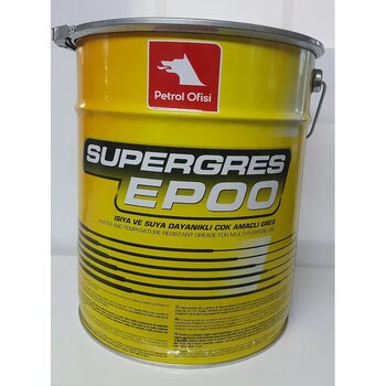 Petrol Ofisi Süper Gres Ep 00 Lityum Sabunlu Gres 15 Kg