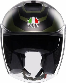 AGV Irides Sakai Matt Green Black Açık Kask M