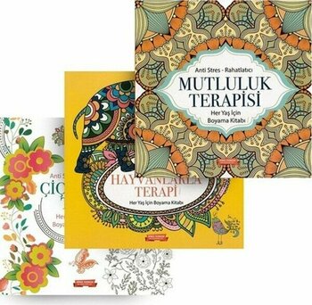 Gönül Yayıncılık Mandala Boyama Büyükler Için 3'lü Set