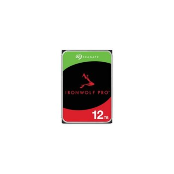 Seagate Ironwolf Pro 12 Tb 7200RPM 256MB Sata3 550TB/Y Rv Nas (ST12000NT001)