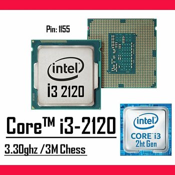 Intel® Core™ i3 2120 3.30 Ghz 3mb Cache Lga 1155p Tray Masaüstü Bilgisayar İşlemci Sıfır