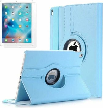 Zore Dönebilen Standlı Kılıf Mavi Apple iPad 9.7 2017 (5.Nesil) Uyumlu Tablet Kılıfı