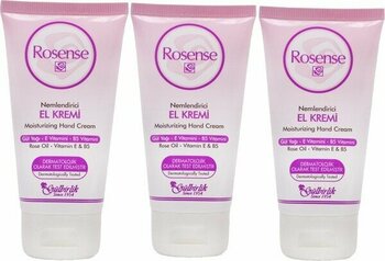 Rosense Ne mlendirici El Kremi Tüp 75 ml x 3 Adet
