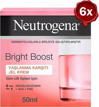 Neutrogena Bright Boost Yaşlanma Karşıtı Jel Krem 50 ml X 6