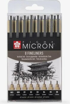 Sakura Pigma Micron 8'li Teknik Çizim Kalemi / Bpoxsdk8