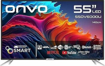Onvo 55OV6000U 4K Ultra HD 55 inç LED Smart TV