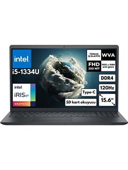 Dell Inspiron 3530 Intel Core i5-1334U 24 GB RAM 256 GB SSD Iris Xe Graphics 15.6" FHD W11 Pro Notebook I35303401uat51