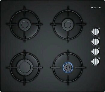 Profilo OO36P6B10L Siyah Cam Ankastre Ocak