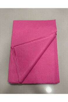 aybaş kağıtçılık Pembe Renk Pelur Kağıdı 50x70 Cm (20 Adet) Paketleme Kağıdı, Çeyiz kağıdı, Renkli Pelur Kağıdı