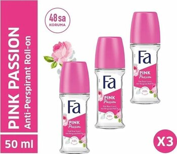 Fa Pink Passion 48h Kadın Roll-on Deodorant 3 X 50 Ml