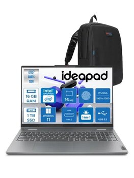 Lenovo Ideapad 5 16Iru9 Intel® Core™ 5 120U 16Gb 1Tb Ssd 16" Wuxga 300Nıts Dokunmatik W11home Taşınabilir Bilgisayar+Lenovo Pen 883Du0053tr06+Zettaçanta