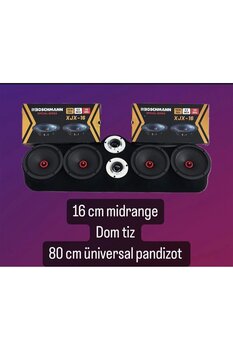 Boschman 16 cm midrange set 700 wat 125 rms ürün kalitesi yüksek pandizot dahil kampanyalı set