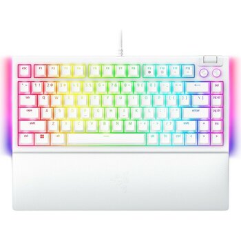 Razer Blackwidow V4 75% Klavye Oyun USB Qwerty Abd Ingilizcesi, RZ03-05001700-R3M1 - Siyah