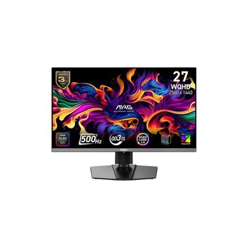 Msi Mag 272qp Qd-Oled X50 27 2560x1440 Wqhd 500hz 0.03 Ms Hdmi Dp Type-C True Black 500 Freesync Premium Pro Qd-Oled Gaming Monitör