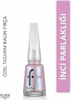 Flormar Pearly Yarı Şeffaf Sedefli Parlak Oje PL454 Miss