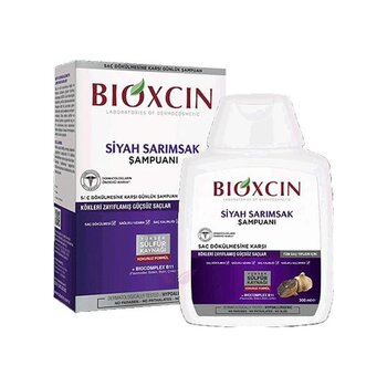 Bioxcin Quantum Siyah Sarımsaklı Şampuan 300 Ml