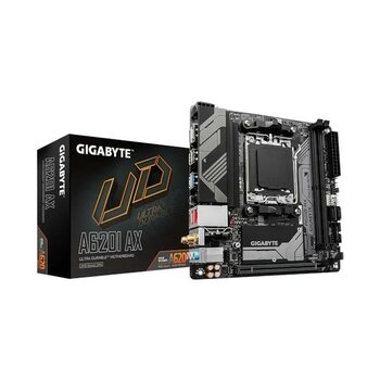 Gigabyte Gıgabyte A620I Ax Anakart - Amd Ryzen 8000 Cpu'ları, 5+2+1 Fazlı Dijital Vrm'yi, 6400MHZ Ddr5 (Oc), 1xpcıe 4.0 M.2, Wi-Fi 6e, 2.5gbe Lan, ...