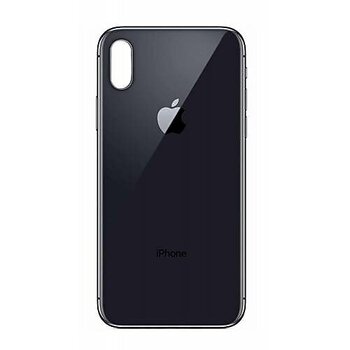 iPhone X Arka Cam Kapak Siyah Sıfır