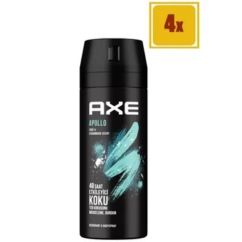 Axe Apollo 4x150 ml Erkek Deodorant