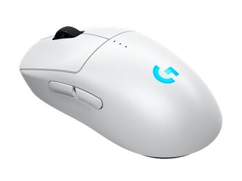 Logitech G PRO 2 Lightspeed 8 Tuş Beyaz Ambidextrous Kablosuz 44000 DPI Oyuncu Mouse