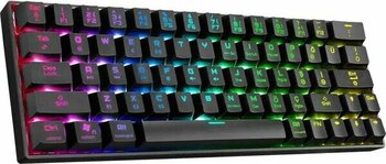 Rampage KB-RX63 B-ATOM Siyah Bluetooth RGB Blue Switch Mekanik Oyuncu Klavye