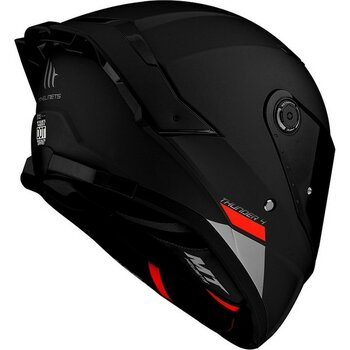 mt Helmets Thunder 4 Mat Siyah Kapalı Kask - M