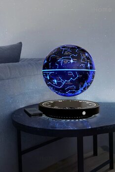 iHome Takımyıldızları Küre Gece Lambası Havada Duran Küre Lambası Yüzen Galaksi LED Işık Yıldız Küre