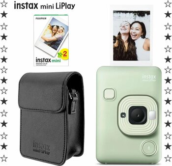 Fujifilm Instax mini LiPlay Hybrid Matcha Green Fotoğraf Makinesi