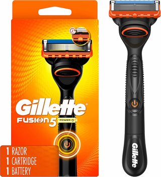 Gillette Fusion5 Power Jilet Erkekler için, 1 Gillette Power Jilet Kolu + 1 Bıçak Dolum