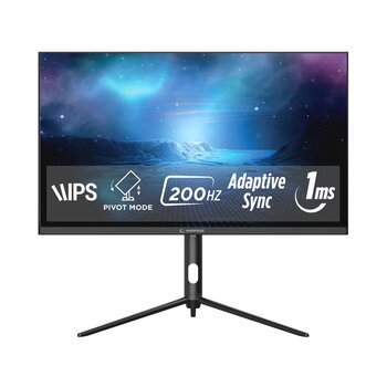 Rampage GL27R200Q  27" 200Hz 1Ms Fast IPS QHD 2K Adaptivesync Rgb Pivot Flat Gaming Monitör