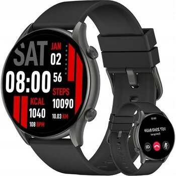 Assess Store Kieslect Kr Sesli Asistan ve Arama Özellikli Akıllı Saat 2023 - 01P-Pembe - 35 - 48 mm - Option-1