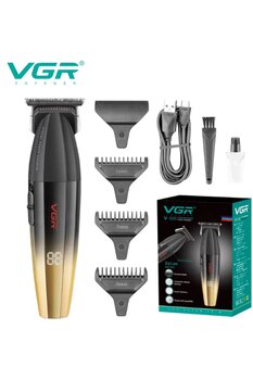 VGR Yeşil Profesyonel T-Blade Tıraş Makinesi, Keskin ve Dayanıklı Tasarım