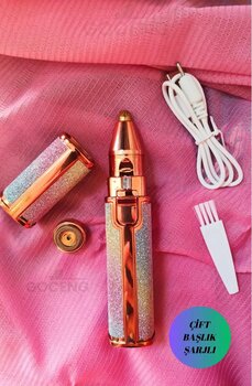 GOCENG Yüz Kaş Epilatör Kıl Kaş Bıyık Tüy Alma Aleti Epilasyon