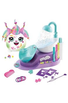 Master Airbrush AirBrush Plush Saç Salonu Tasarım Seti – Yıkanabilir Pelüş ve Elektronik Boyama Makinesi