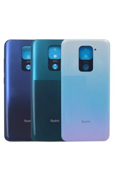 Qudex Xiaomi Redmi Note 9 Mavi Arka Kapak Pil Batarya Kapağı
