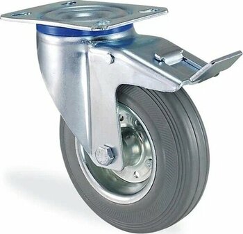 Hts Frenli Bilyalı Tablalı 100mm Mobilya Tekerleği