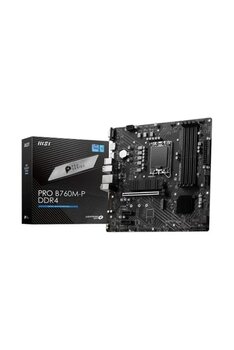 Pro B760m-P Ddr4 Hdmı Dp Pcıe 16X V4.0 1700P Matx
