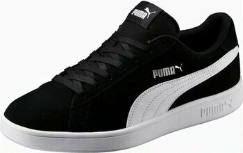 Puma Black-White-Silver 44.5 Sneaker
