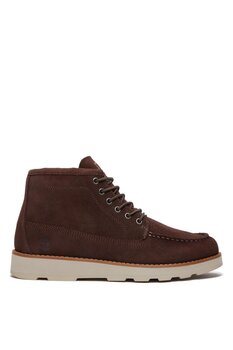 Timberland Deri Koyu Kahve Erkek Bot BRITTON MILLS MID LACE UP CHUKKA 43 Numara