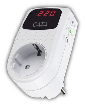 Cata Ct 9187 Dijital Göstergeli Akım Korumalı Priz 150-280V 4000W
