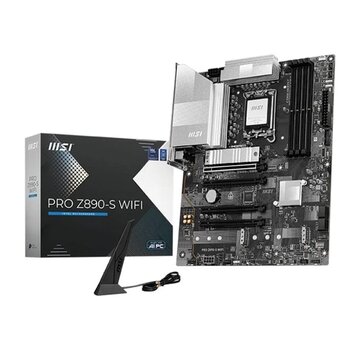 Msı Pro Z890-S Wıfı-7 Ddr5 Thunderbolt-Hdmı-Dp Pcıe 5.0 1851P Atx