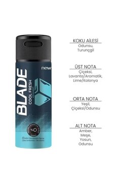 Blade Men Deodorant Cool Fresh 150ml