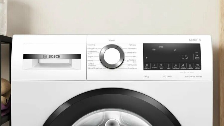 Bosch Serie 4 WGA242Z0TR 9 kg Beyaz Çamaşır Makinesi