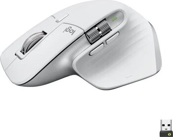 LogitechMX Master 3S Performans 8.000 DPI Optik Sensörlü Sessiz Kablosuz Mouse - Beyaz