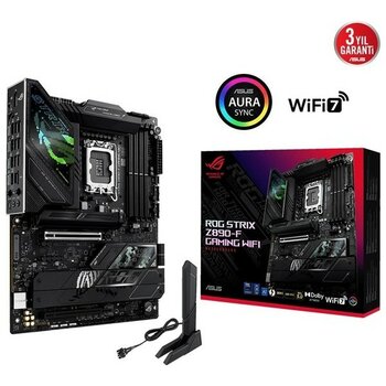 Asus Rog Strıx Z890-F Gamıng Wıfı-7 Ddr5 Thunderbolt-Hdmı Dp Pcıe 5.0 1851P Atx