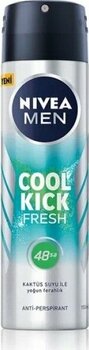 NIVEA Men Cool Kick Fresh 150 ml Erkek Sprey Deodorant