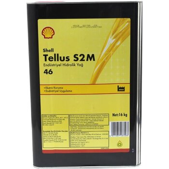 Shell Tellus S2m 46 Yüksek Performanslı Hidrolik Sistem Yağ 15 Kg