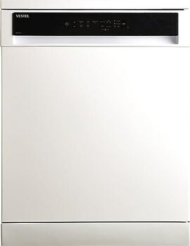 Vestel 5 Programlı Solo Bulaşık Makinesi - E Enerji Sınıfı, 13 Kişilik Kapasite, Cam ve Bardak Koruma, 12 L Su Tüketimi
