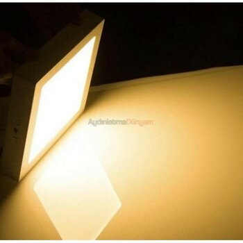 Cata 25 Watt Beyaz Kasa Gün Işığı Sıva Üstü Kare LED Panel (CT-5272)