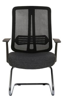 Seduna Thunder Pro Siyah Misafir Koltuğu | Ofis Bekleme Koltuğu